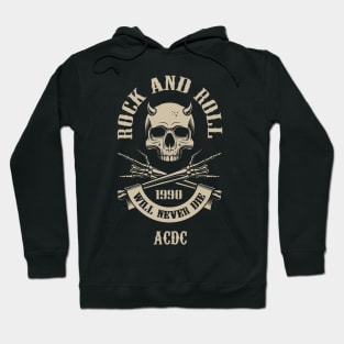 Never Die Ac dc Hoodie